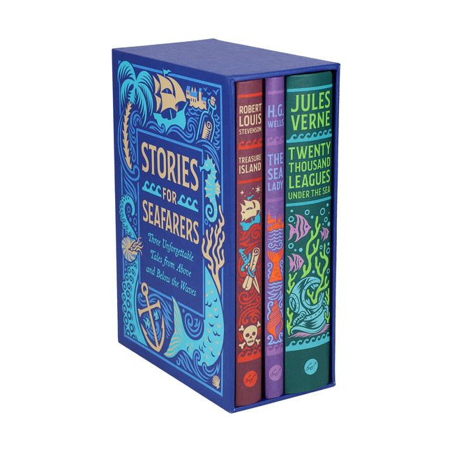 Book cover for Stories for Seafarers Boxed Set: Three Unforgettable Tales from Above and Below the Waves