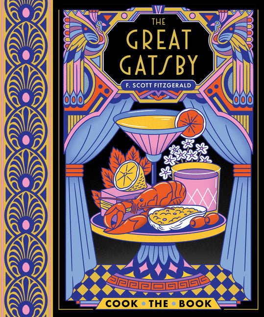 Book cover for Great Gatsby: The Complete Novel with 15 Recipes Inspired by the Roaring '20s