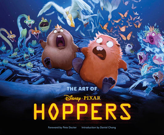 Book cover for Disney/Pixar the Art of Hoppers