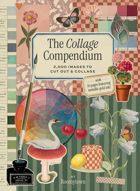 Book cover for Collage Compendium: 2,000 Images to Cut Out & Collage