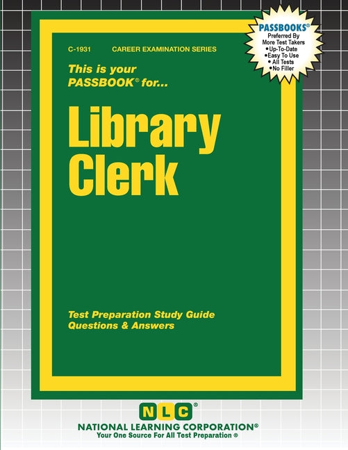 Book cover for Library Clerk