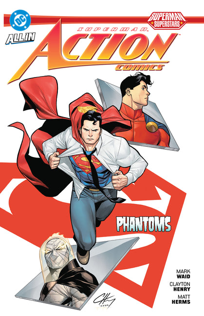 Book cover for Superman: Action Comics: Phantoms