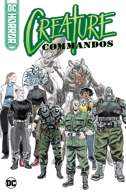 Book cover for DC Horror Presents: Creature Commandos