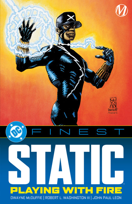 Book cover for DC Finest: Static: Playing with Fire
