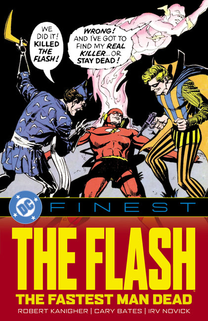 Book cover for DC Finest: The Flash: The Fastest Man Dead