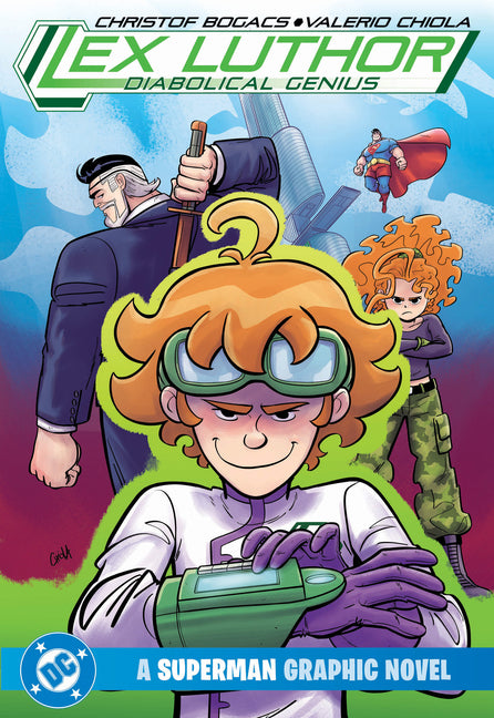 Book cover for Lex Luthor: Diabolical Genius