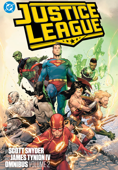 Book cover for Justice League by Scott Snyder and James Tynion IV Omnibus Vol. 2