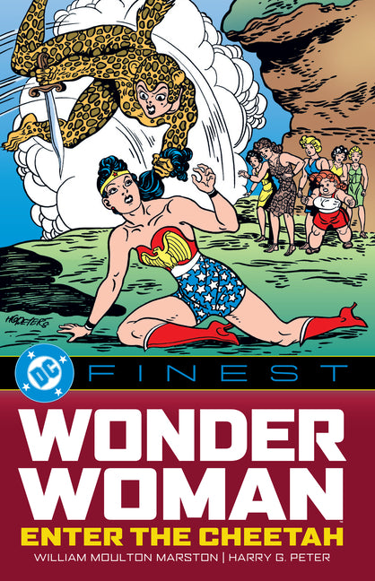 Book cover for DC Finest: Wonder Woman: Enter the Cheetah