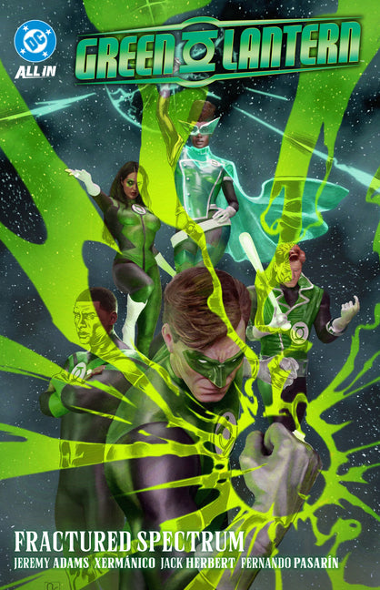 Book cover for Green Lantern Vol. 5: Fractured Spectrum