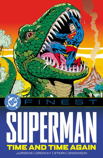 Book cover for DC Finest: Superman: Time and Time Again