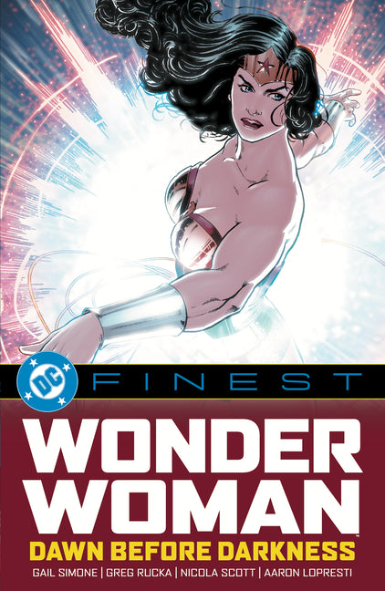 Book cover for DC Finest: Wonder Woman: Dawn Before Darkness