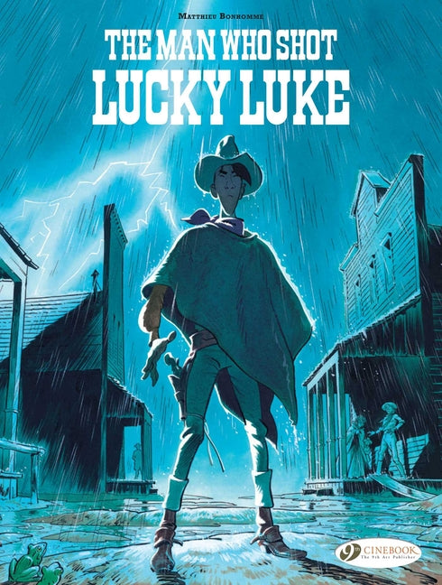 Book cover for Man Who Shot Lucky Luke