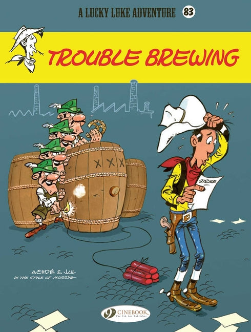 Book cover for Trouble Brewing