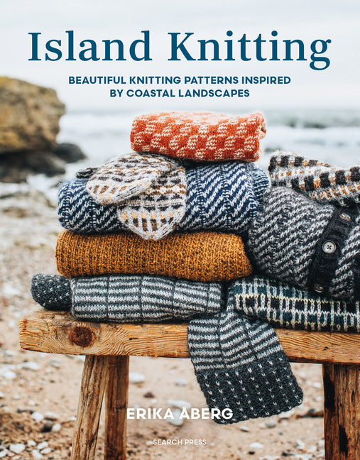 Book cover for Island Knitting: A Collection of Knitting Patterns Inspired by Coastal Landscapes