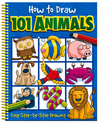 Book cover for How to Draw 101 Animals