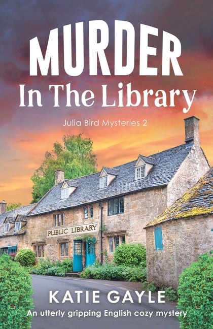 Book cover for Murder in the Library: An utterly gripping English cozy mystery