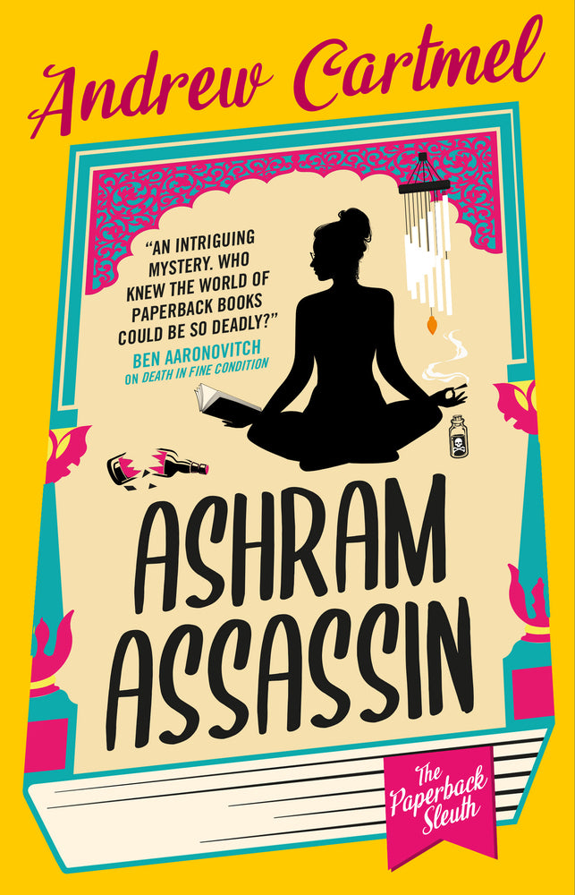 Book cover for The Paperback Sleuth - Ashram Assassin