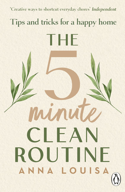 Book cover for 5 Minute Clean Routine: Tips and Tricks for a Happy Home