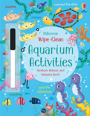 Book cover for Wipe-Clean Aquarium Activities