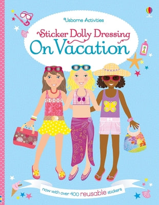 Book cover for Sticker Dolly Dressing on Vacation