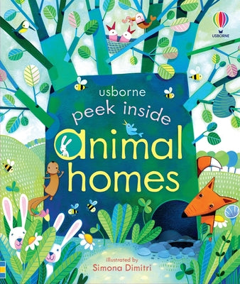 Book cover for Peek Inside Animal Homes