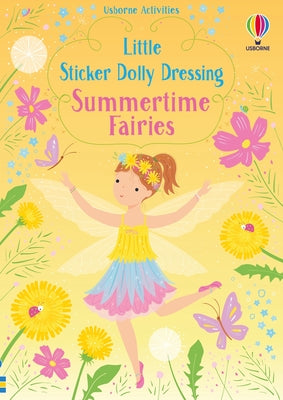 Book cover for Little Sticker Dolly Dressing Summertime Fairies