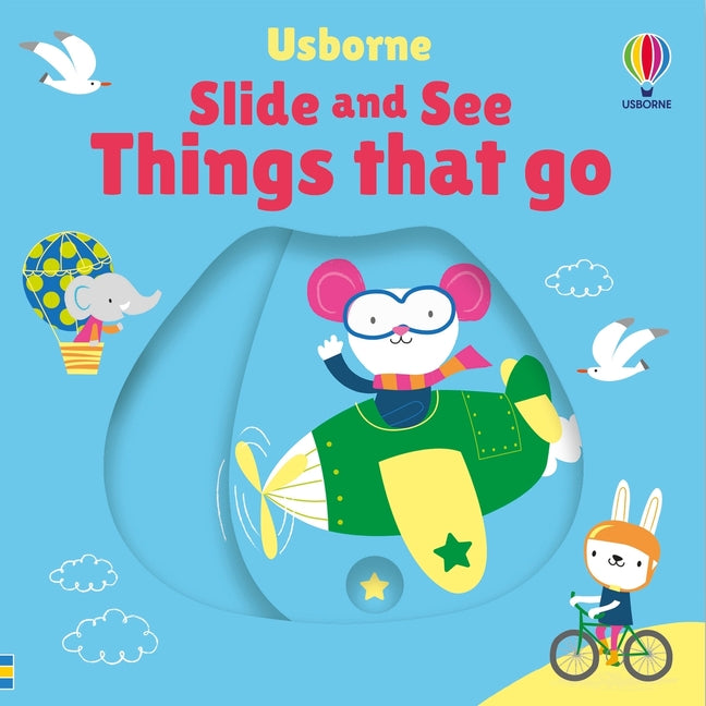 Book cover for Slide and See Things That Go