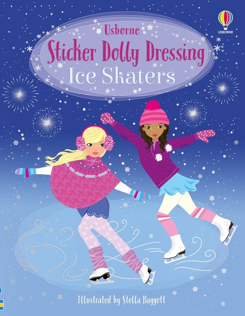 Book cover for Sticker Dolly Dressing Ice Skaters