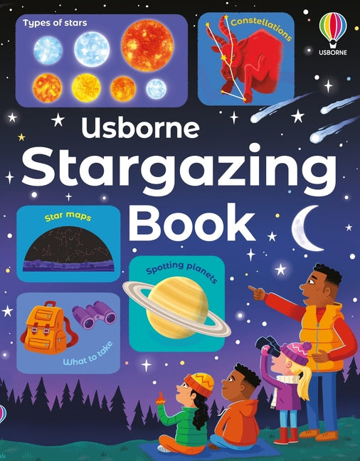 Book cover for Usborne Stargazing Book