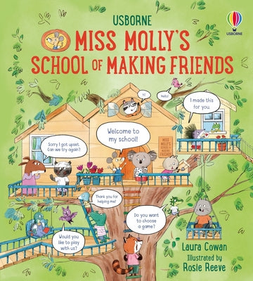 Book cover for Miss Molly's School of Making Friends: A Friendship Book for Kids