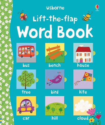 Book cover for Lift-The-Flap Word Book: A Kindergarten Readiness Book for Kids