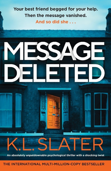 Book cover for Message Deleted: An absolutely unputdownable psychological thriller with a shocking twist
