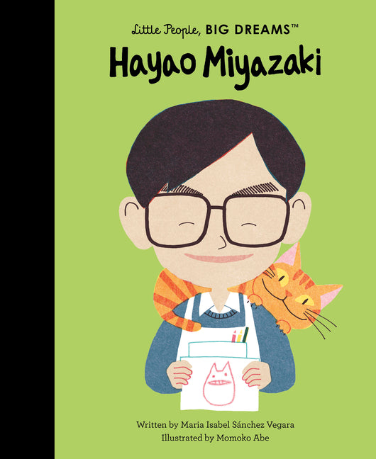 Book cover for Hayao Miyazaki