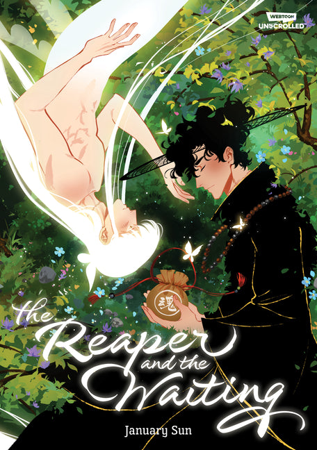 Book cover for Reaper and the Waiting: A Webtoon Unscrolled Graphic Novel