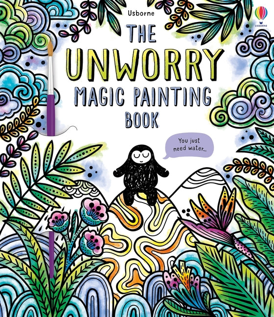 Book cover for Unworry Magic Painting Book