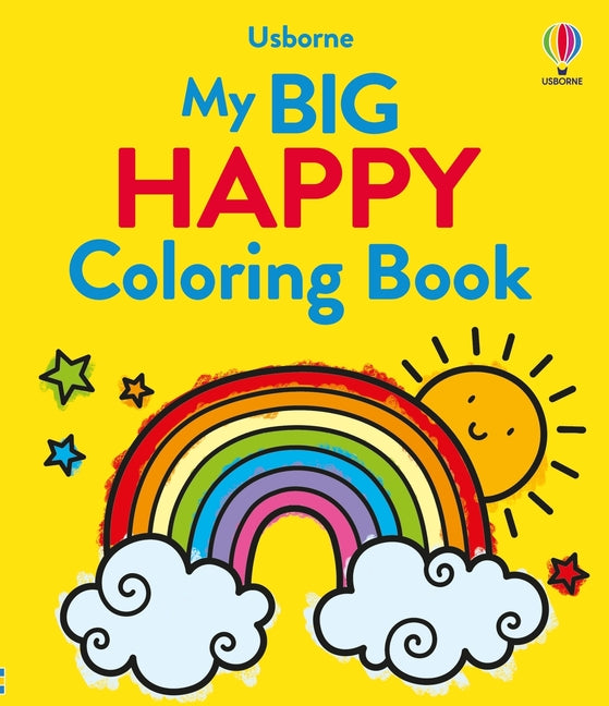 Book cover for My Big Happy Coloring Book