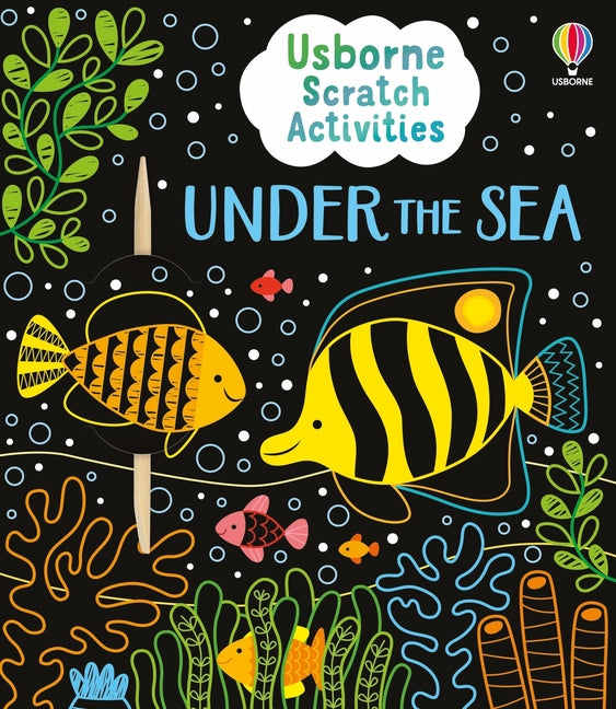 Book cover for Usborne Scratch Activities Under the Sea