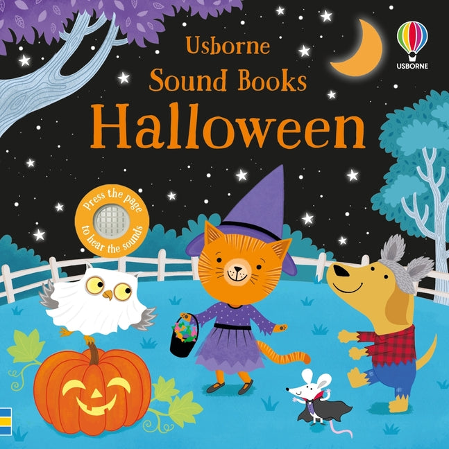 Book cover for Halloween Sound Book: A Halloween Book for Kids