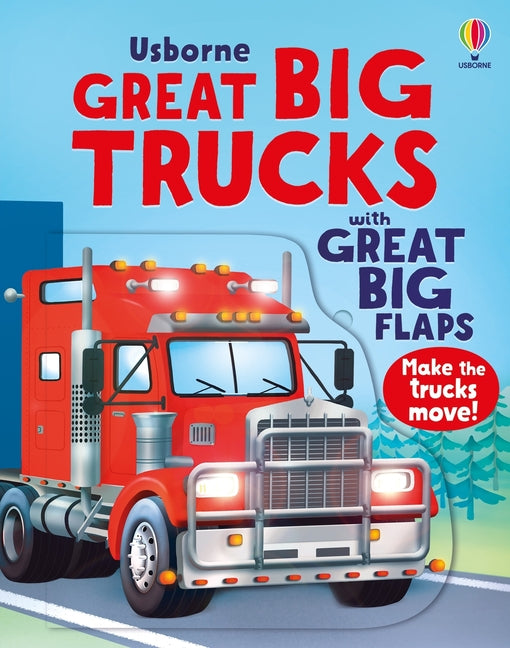 Book cover for Great Big Trucks (with Great Big Flaps)