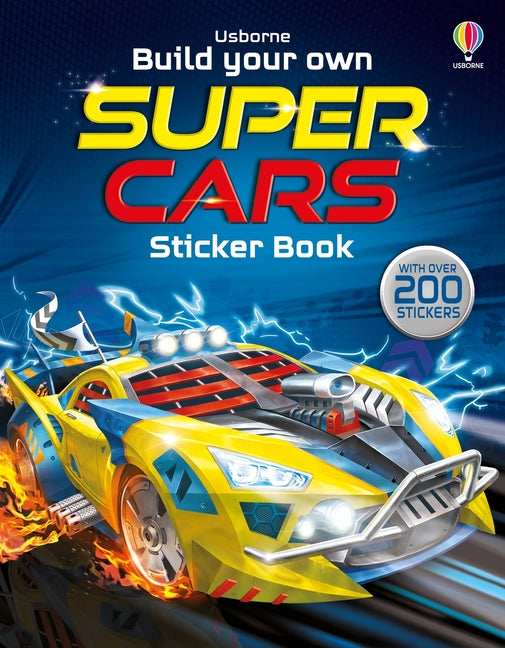 Book cover for Build Your Own Supercars Sticker Book
