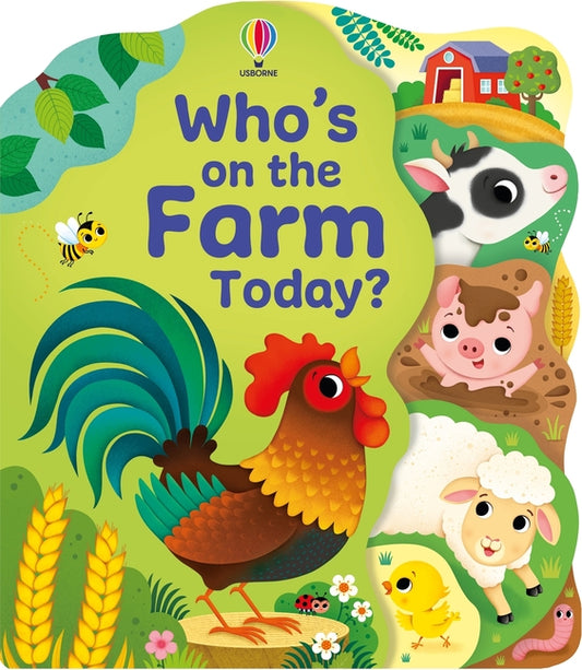 Book cover for Who's on the Farm Today?