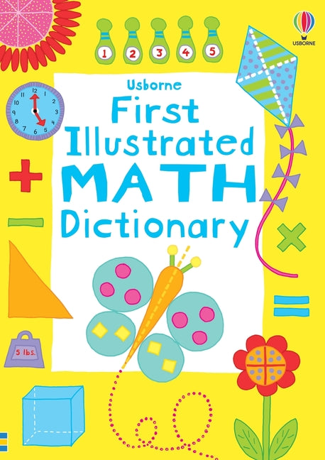 Book cover for First Illustrated Math Dictionary