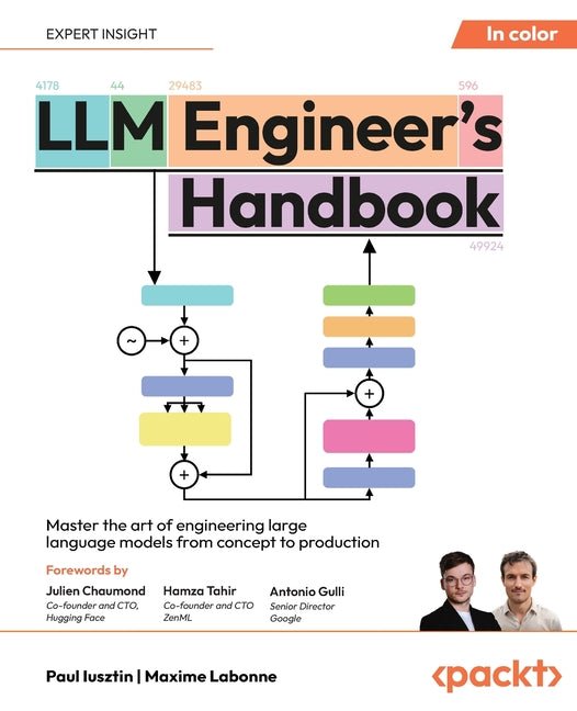 Book cover for LLM Engineer's Handbook: Master the art of engineering large language models from concept to production