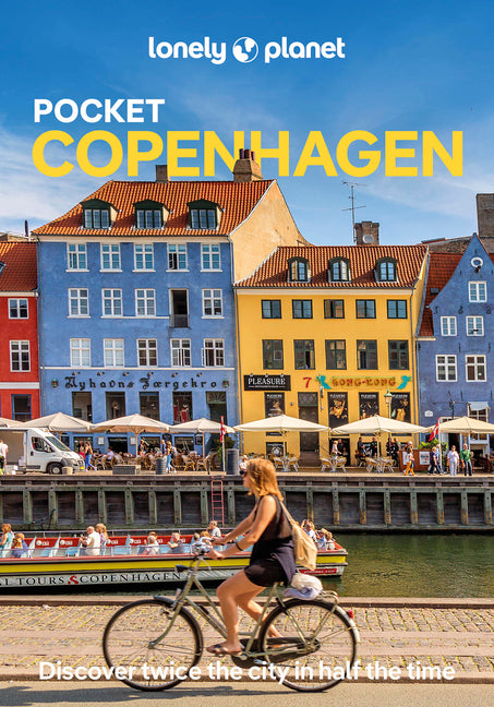 Book cover for Lonely Planet Pocket Copenhagen: Detailed Itineraries Travel Like a Local Insider Tips Covers Tivoli, Nyhavn, Christianshavn, Vesterbro, and More