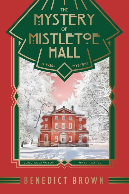 Book cover for Mystery of Mistletoe Hall: A Standalone 1920s Christmas Mystery
