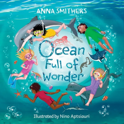 Book cover for Ocean Full of Wonder: An educational, rhyming book about the magic of the ocean for children