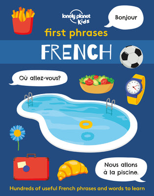 Book cover for Lonely Planet Kids First Phrases - French 1