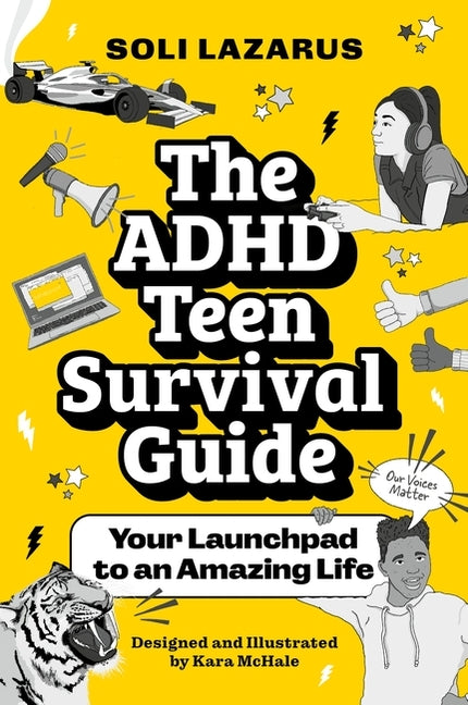 Book cover for ADHD Teen Survival Guide: Your Launchpad to an Amazing Life
