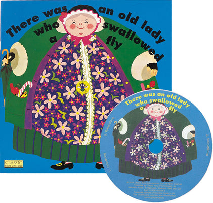 Book cover for There Was an Old Lady Who Swallowed a Fly [With CD (Audio)]