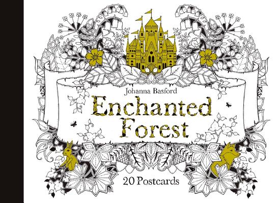 Book cover for Enchanted Forest Postcards: 20 Postcards